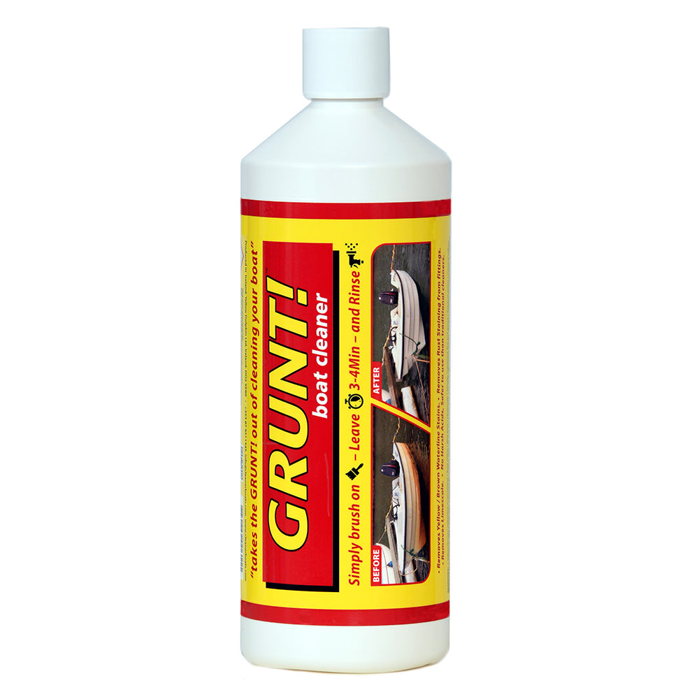 GRUNT! GBC32 32oz Boat Cleaner - Removes Waterline & Rust Stains