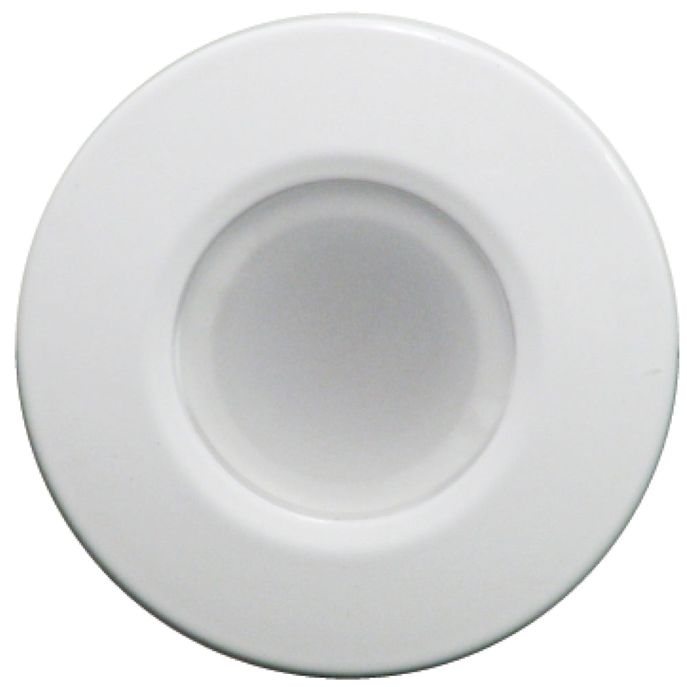 Lumitec Orbit - Flush Mount Down Light - White Finish - Warm White Dimming 112529