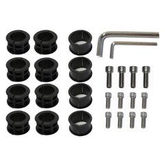 SurfStow SUPRAX Parts Kit - 12-Bolts, 3 Sizes of Inserts, 2-Allen Wrenches 59001