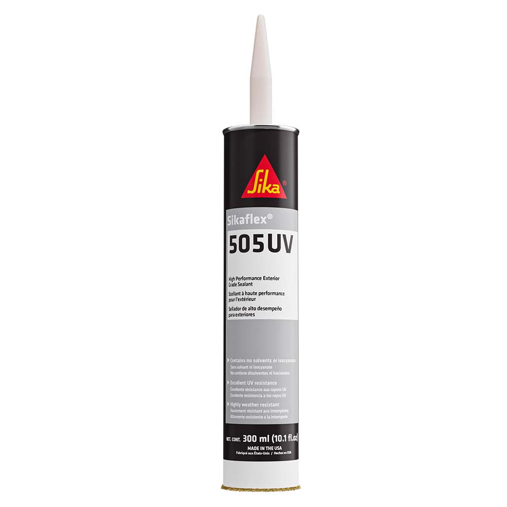 Sika Sikaflex 505UV High Performance Exterior Grade Sealant - 10.3oz(300ml) Cartridge - White 188024