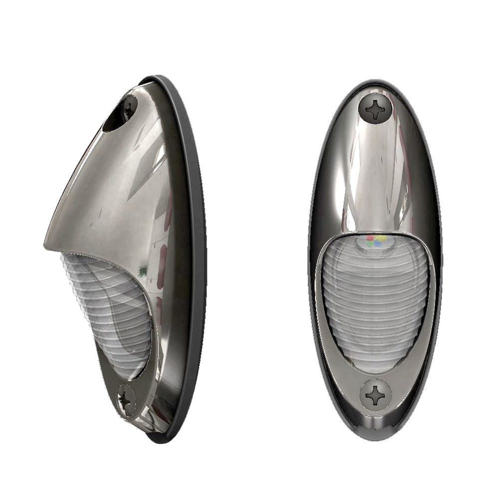 Lumitec Nautilus Piling Light - Spectrum RGBW/Warm White - Stainless Steel Housing 101670