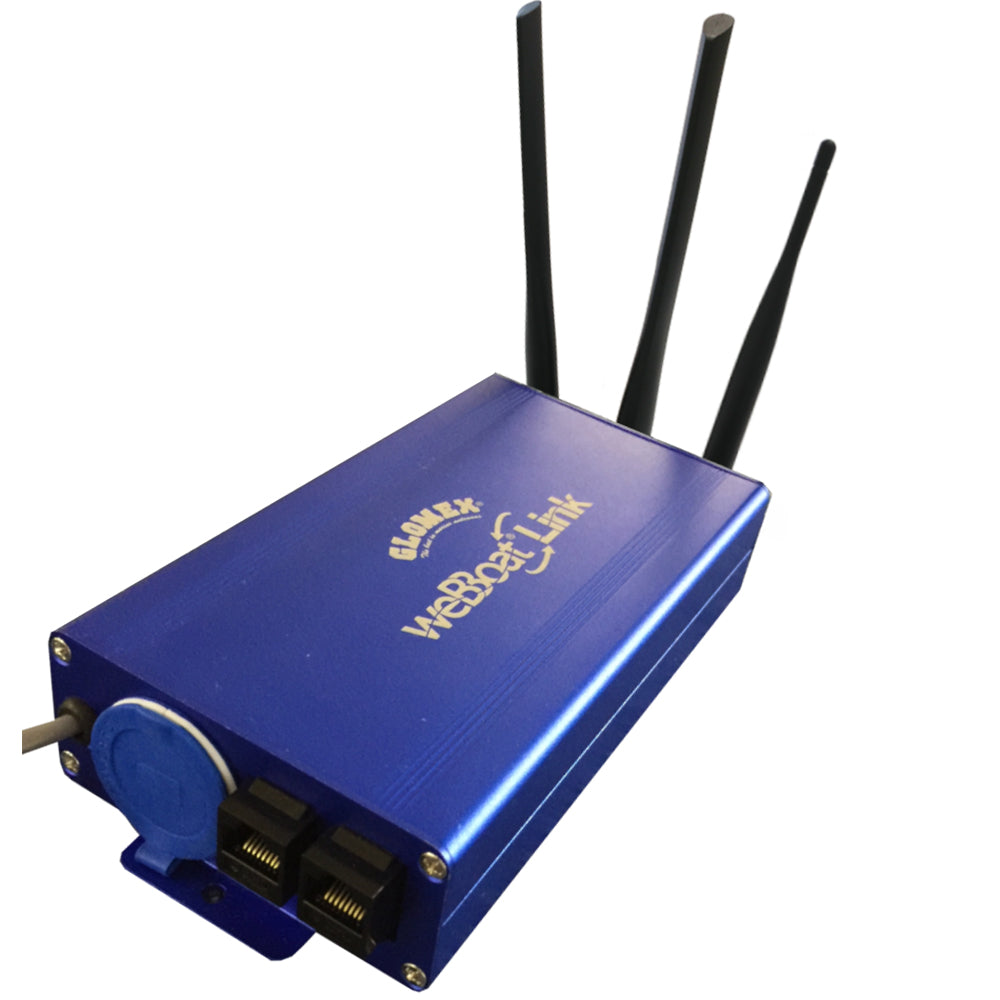 Glomex WeBBoat Link Single SIM 4G/WiFi Indoor Unit Coastal & Ocean Internet System f/North America IT1304/US