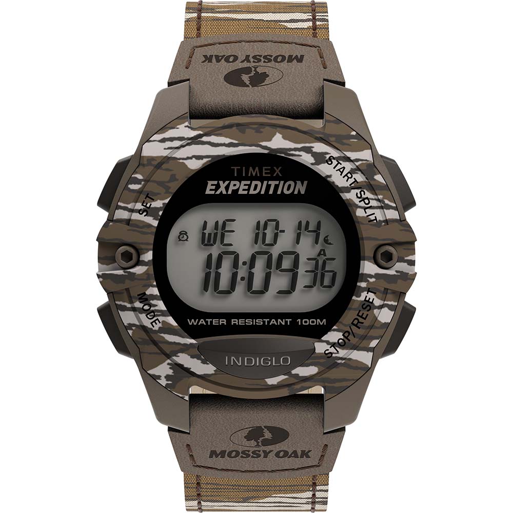 Timex Expedition Men's Classic Digital Chrono Full-Size Watch - Mossy Oak TW4B19600