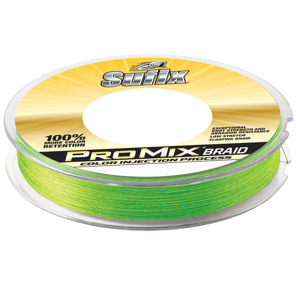 Sufix ProMix Braid - 50lb - Neon Lime - 300 yds 630-150L