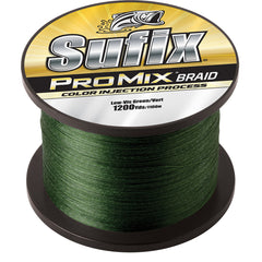 Sufix ProMix Braid - 50lb - Low-Vis Green - 1200 yds 630-350G
