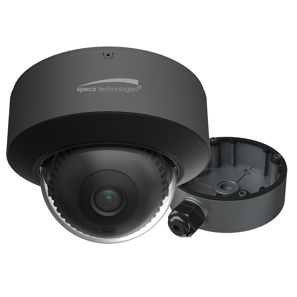 Speco 4MP Intensifier IP Dome Camera w/Advanced Analytics - Junction Box Included O4ID1