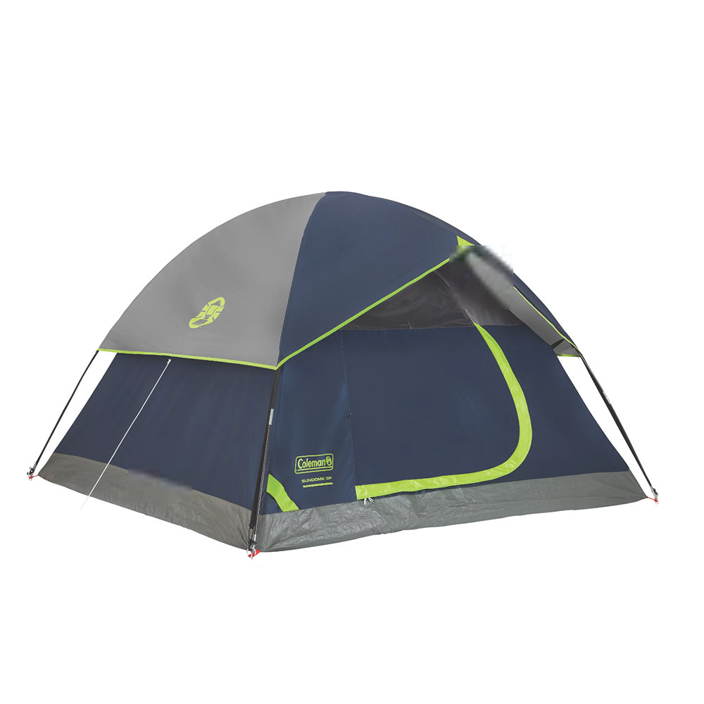 Coleman 2000036415 Sundome 2-Person Camping Tent - Navy Blue & Grey