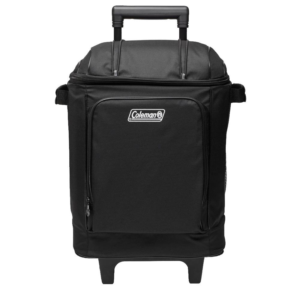 Coleman 2158136 CHILLER 42-Can Soft-Sided Portable Cooler w/Wheels - Black