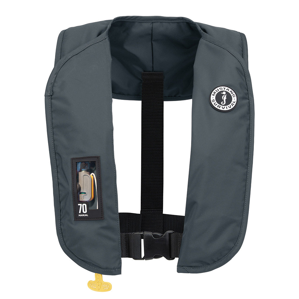 Mustang MD4041-191-0-202 MIT 70 Manual Inflatable PFD - Admiral Grey