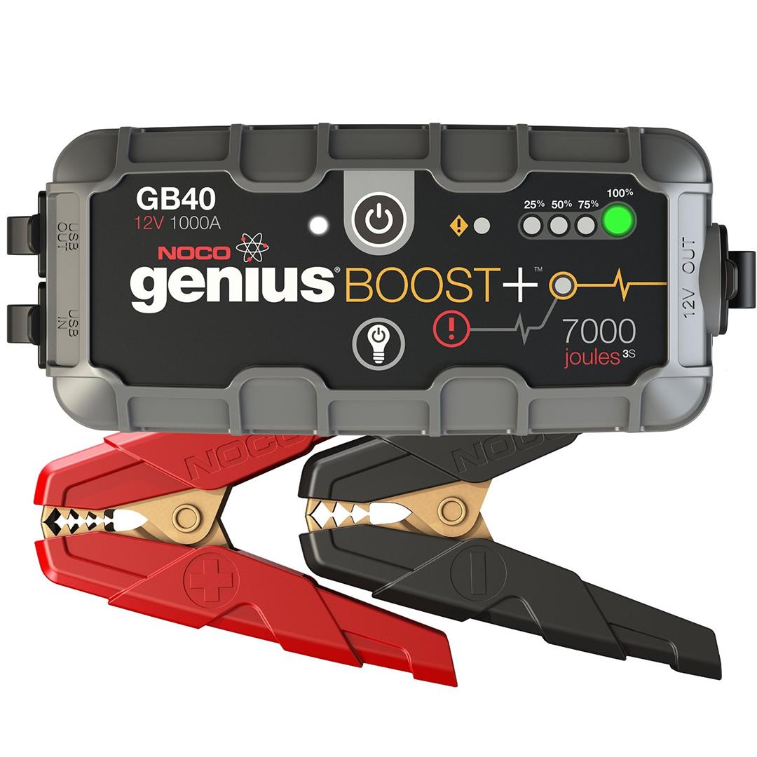 NOCO Genius GB40 Lithium Ion Jump Starter, 1000 Amps