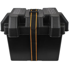 Attwood Standard Non-Vented Battery Box For Group 24/24M, Black 90691