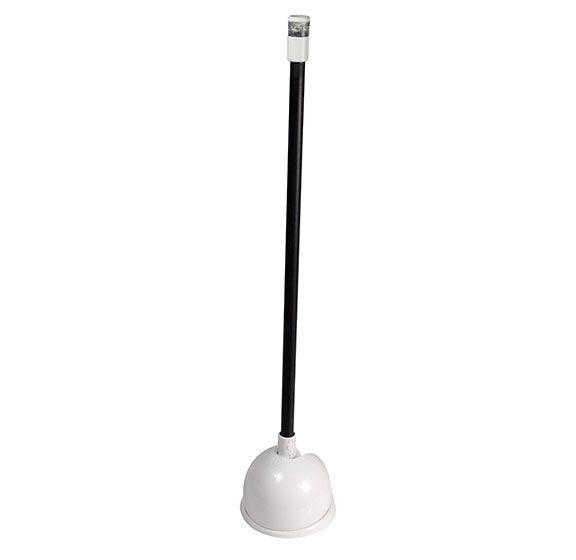Lumitec LUM101645 Contour 20" Anchor Light, Black Sleeve White Base 12/24vDC