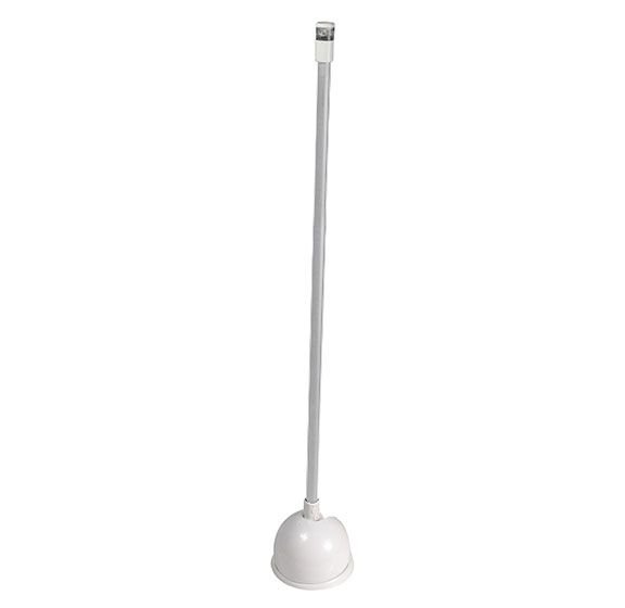 Lumitec LUM101693 Contour 39" Anchor Light, White Sleeve White Base 12/24vDC