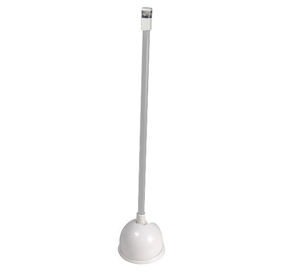 Lumitec LUM101695 Contour 20" Anchor Light, White Sleeve White Base 12/24vDC