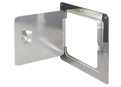 Ultra Fab 48-979010 Universal Access Doorchromesilver