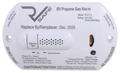 RV Safe RVLP-2W Propane Gas Alarm - 2-Wire, White