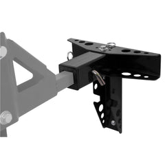 Quick Products QP-PWMRR Pivoting Wall-Mount Receiver Rack - Versatile Storage Device for Bike Racks, Cargo Carriers, and other Hitch-Mount Accessories