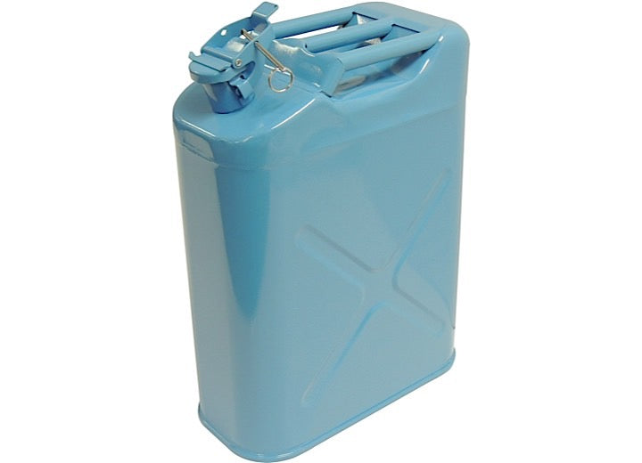 CROWN AUTOMOTIVE RT26020 UNIVERSALBLUE 5 GALLON STEEL WATER CAN WATER CAN