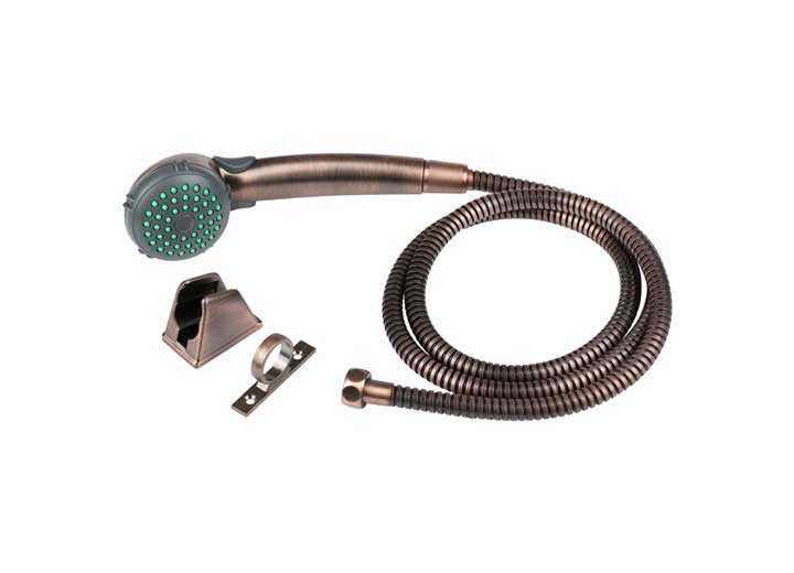 DURA FAUCET DF-SA400K-ORB RV SINGLE FUNCTION SHOWER WAND & HOSE KIT OIL RUBBED BRONZE
