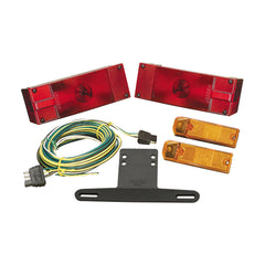 Wesbar 007509 Waterproof Low-Profile Taillight Kit with 25' Harness