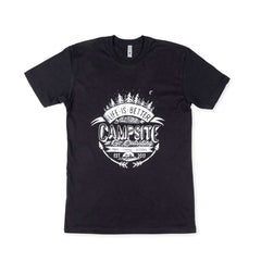 Camco 53433 LIBATC T-Shirt - Chalk Emblem (Black), X-Large