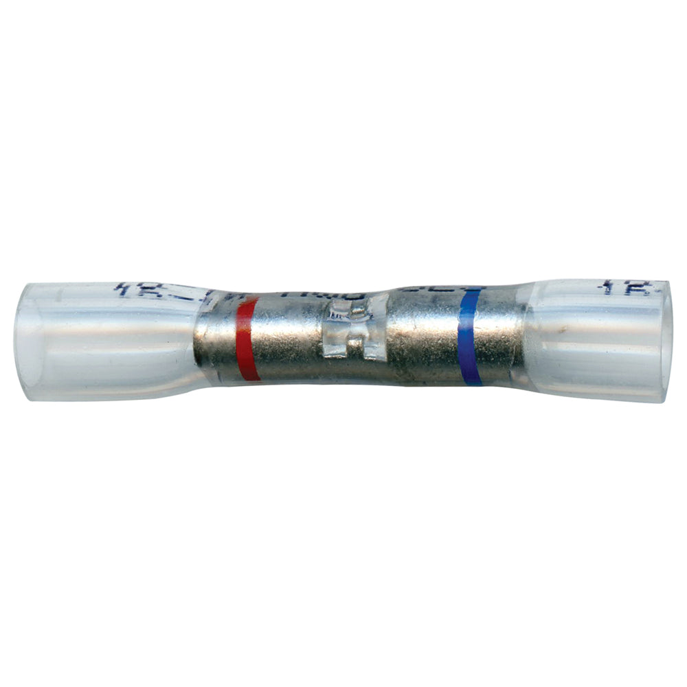 Grote 84-4624 Heat Shrinkable Step Down Butt Connector - Crystal Clear, 20-18 to 16-14 Gauge