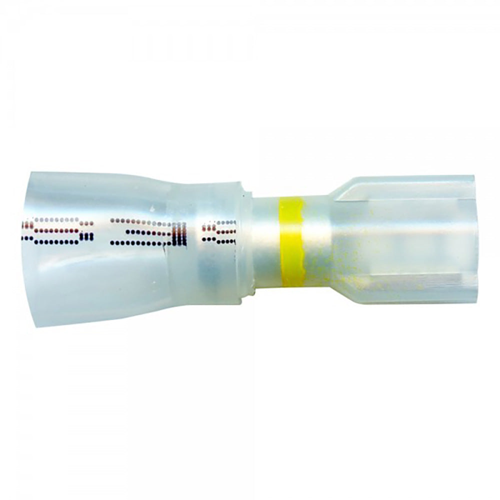 Grote 84-4440 Heat Shrinkable Quick Disconnect - 12-10 Gauge Female, .250", Crystal Clear
