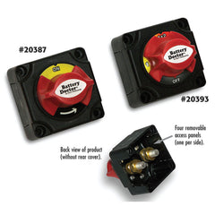 Battery Doctor 20387 Mini Master Battery Disconnect Switch - Single, 2-Position
