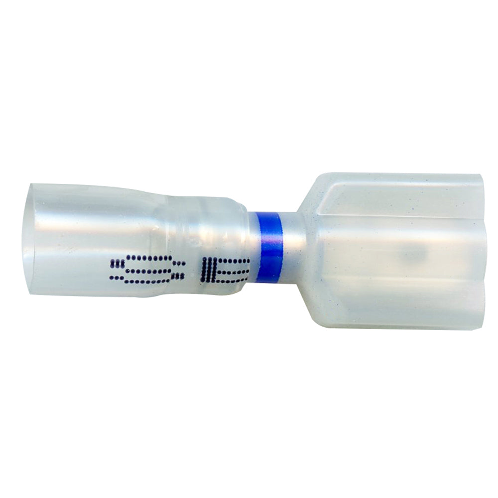 Grote 84-4430 Heat Shrinkable Quick Disconnect - Crystal Clear, 16-14 Gauge Male, .250"