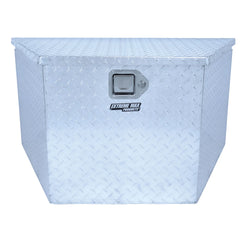 Extreme Max 5001.6097 Aluminum Diamond-Plate Trailer Tongue Locking Storage Box for Utility and Sport Trailers