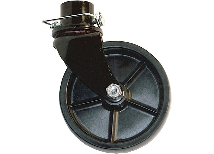 ULTRA FAB 49-954035 MANUAL TONGUE JACK CASTER WHEEL FOR 2 IN MODELBLACK