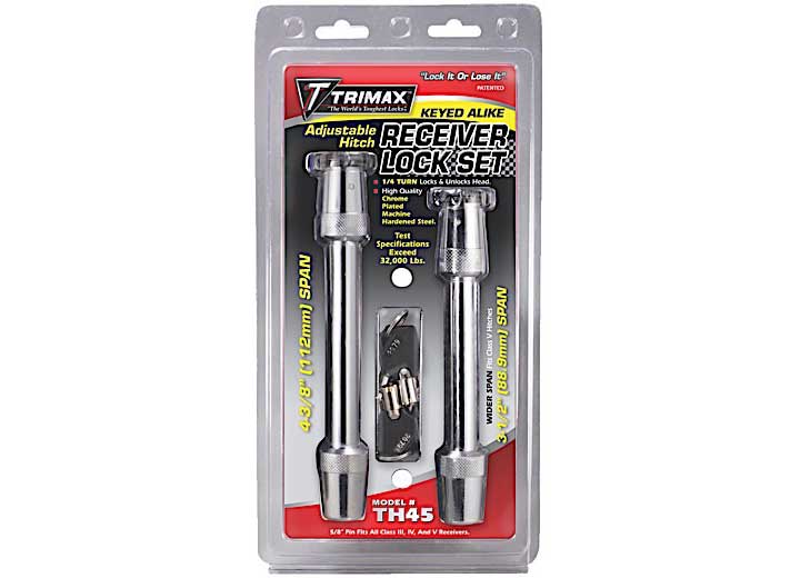 TRIMAX TH45 TRIMAXRAPID HITCH KEYED ALIKE LOCK SET OF T4 AND T5