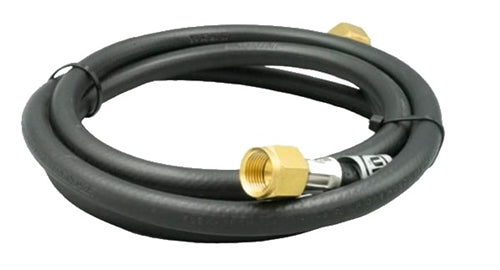 144" LP Gas High Pressure Hose -1/4" I.D., 3/8" FPT x 3/8" Female Flare swivel (Hang Tagged) (Potentially add)