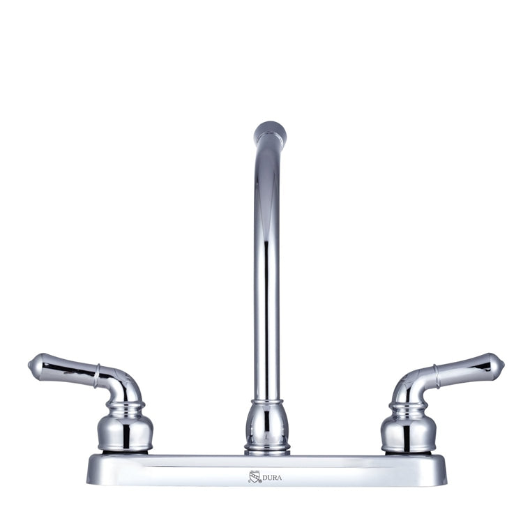 Dura Faucet Classical Hi-Rise RV Kitchen Faucet - Chrome