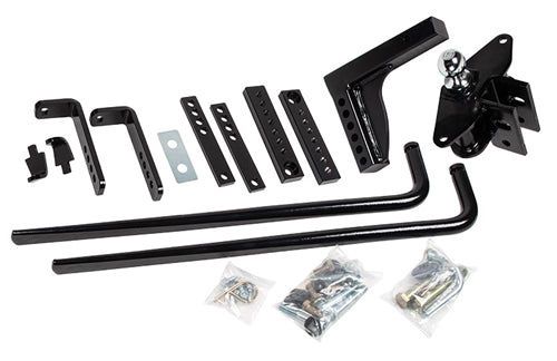 Reese 49912 Round Bar Weight Distribution Kit with Integrated Sway - 8,000 lbs. GTW
