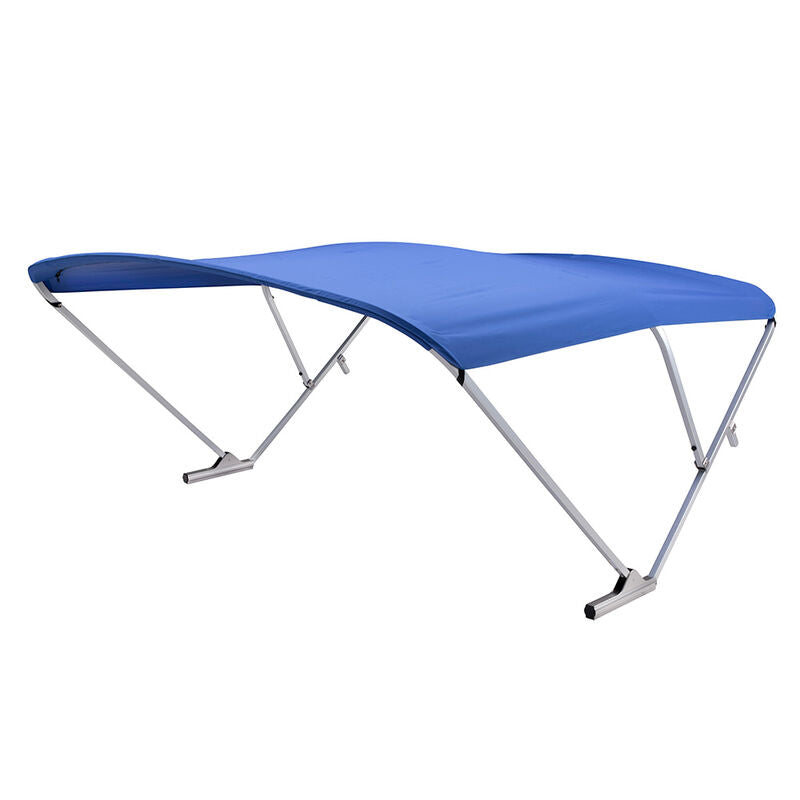 Lippert 2020000302 SureShade Power Bimini - Clear Anodized Frame with Pacific Blue Fabric