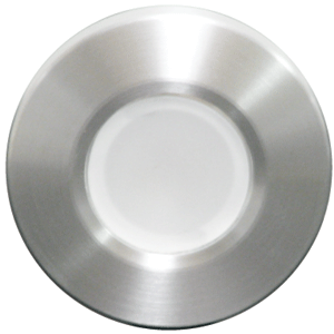 Lumitec Orbit - Flush Mount Down Light - Brushed Finish - 2-Color White/Red Dimming 112502