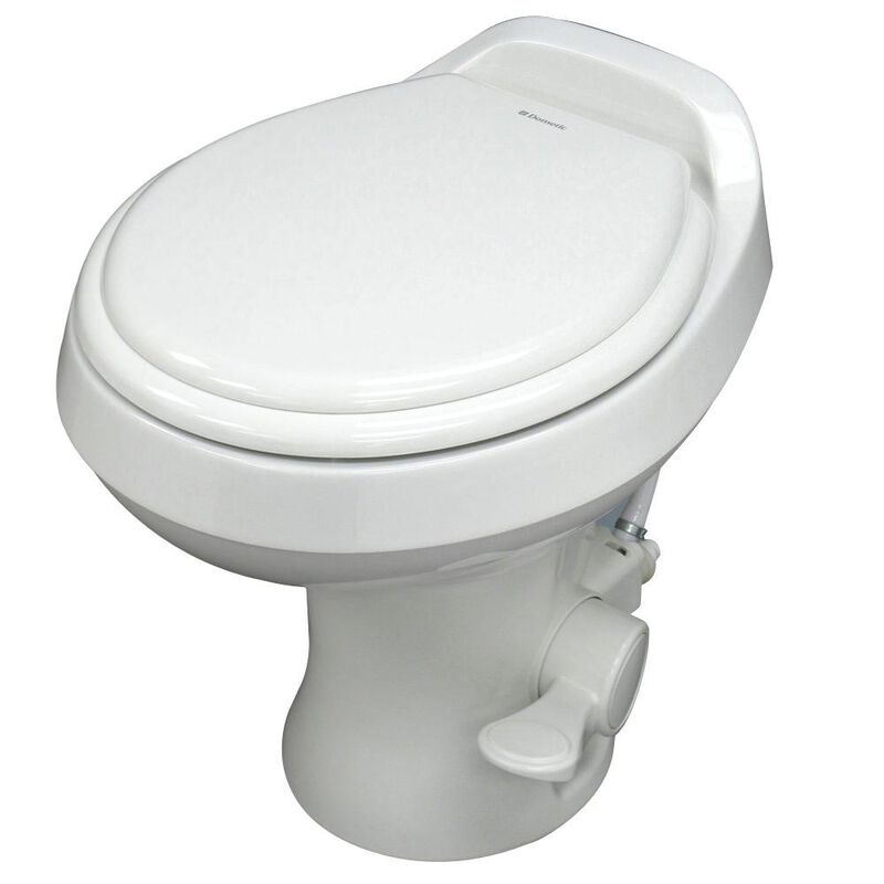 Dometic 302300071 300 Series Standard Height RV Toilet - White