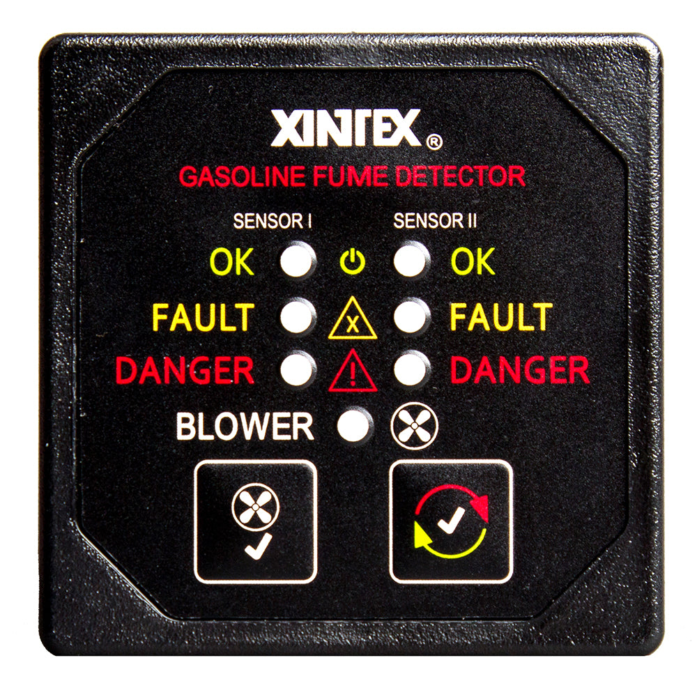 Fireboy-Xintex Gasoline Fume Detector w/Dual Channel &amp; Blower Control - 12/24V