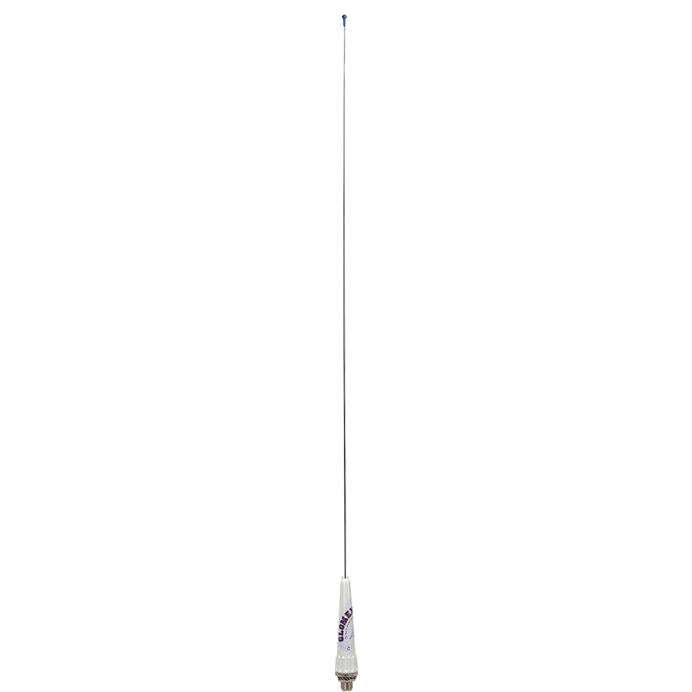 Glomex 35" Classic Stainless Steel VHF 3dB Sailboat Antenna w/Bracket &amp; PL-259 Connector - No Cable