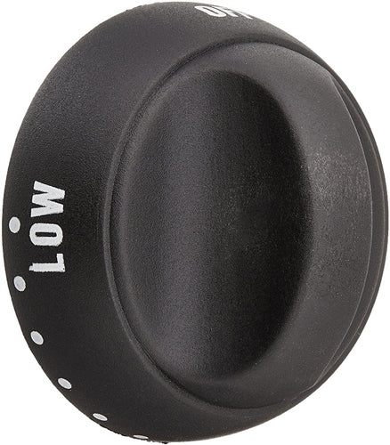 Suburban 140230 Stove Control Knob for Cooktop Burners - Black