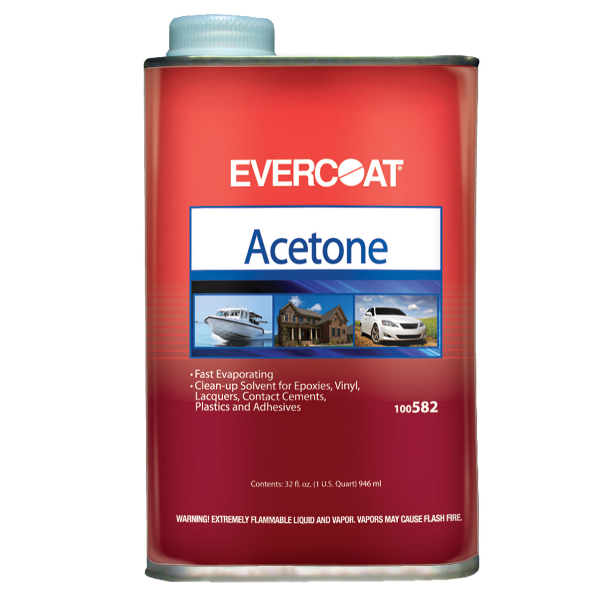 Evercoat 100581 Acetone - Gallon