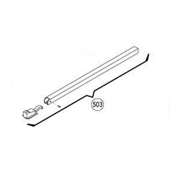 Dometic 3309974.005B Secondary Rafter Arm Service Kit for 8500/Sunchaser - Polar White