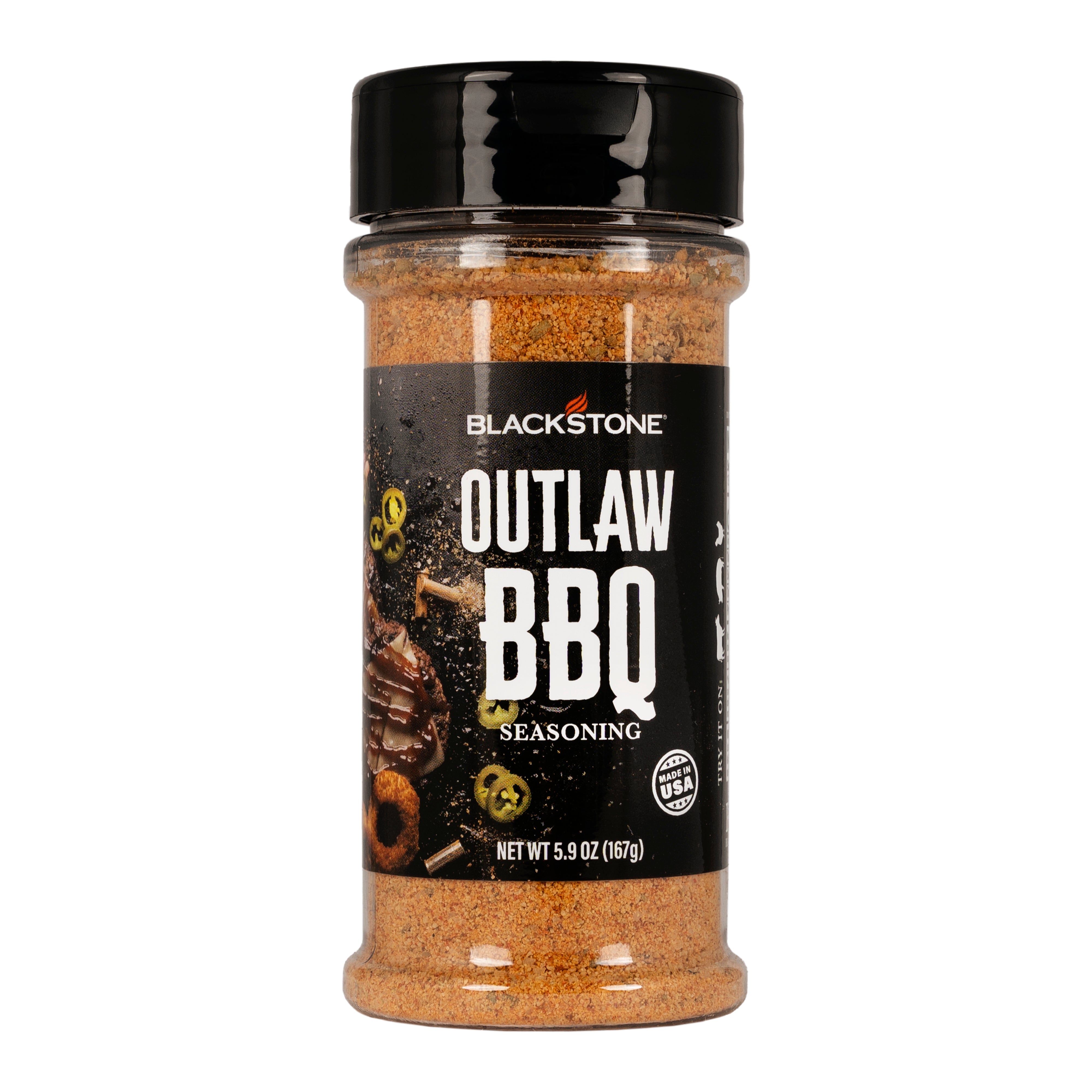 Blackstone 4160 Outlaw BBQ Seasoning - 5.9 oz.
