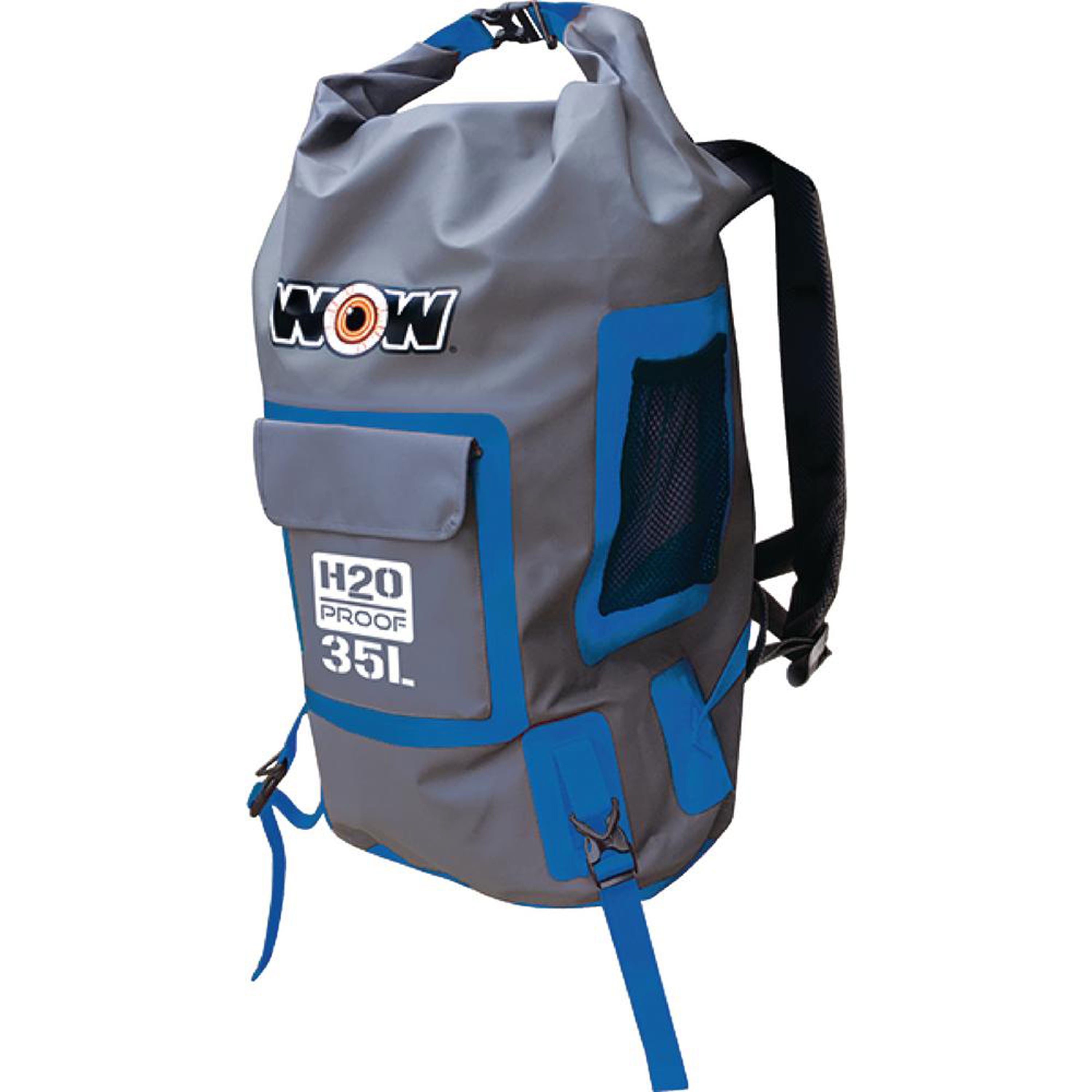 WOW Watersports 18-5110B Backpack H2O Proof Dry Bag - Blue