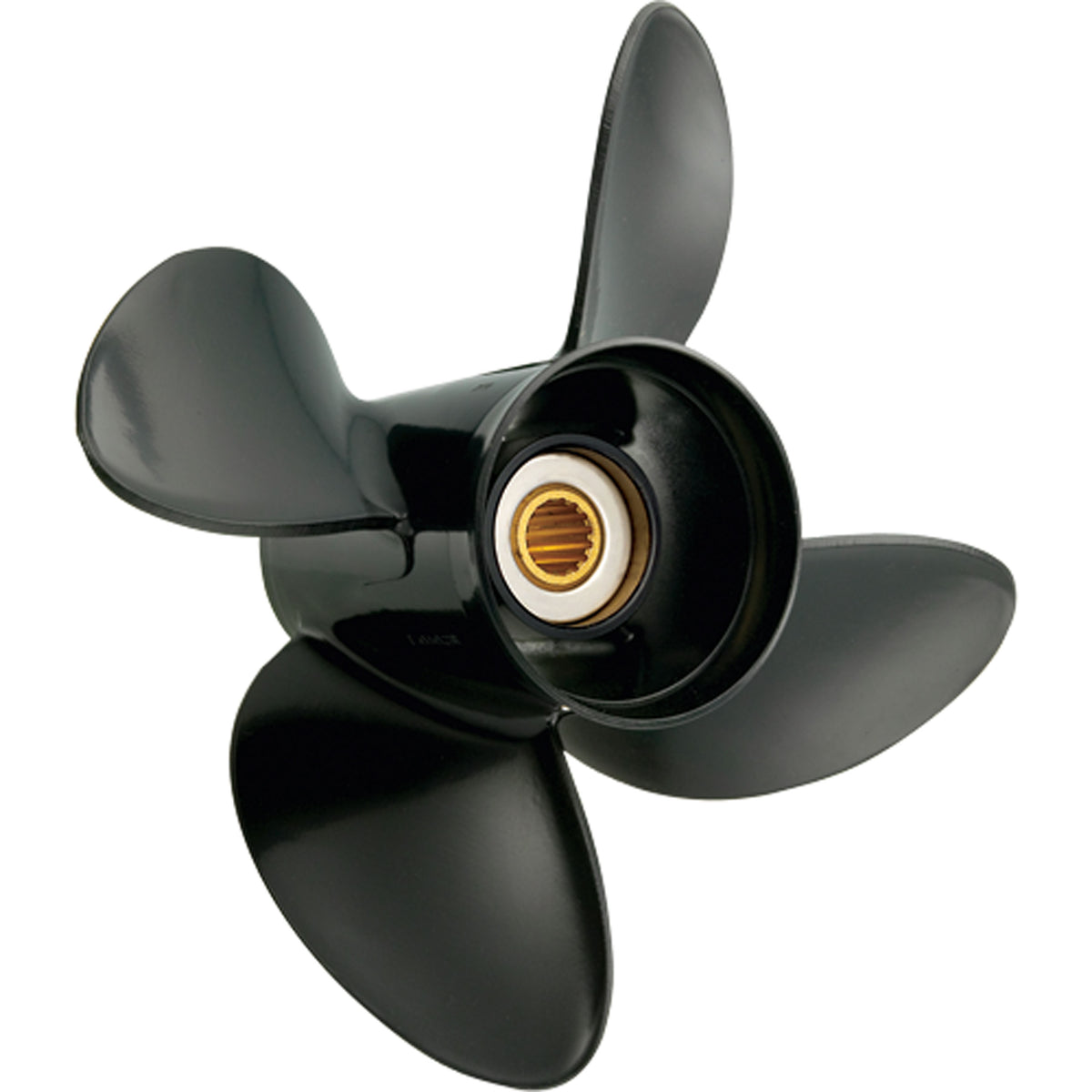 Solas 1413-130-15 Amita 4 Aluminum 4-Blade Propeller - RH, 13" Diameter x 15" Pitch x 15-Spline