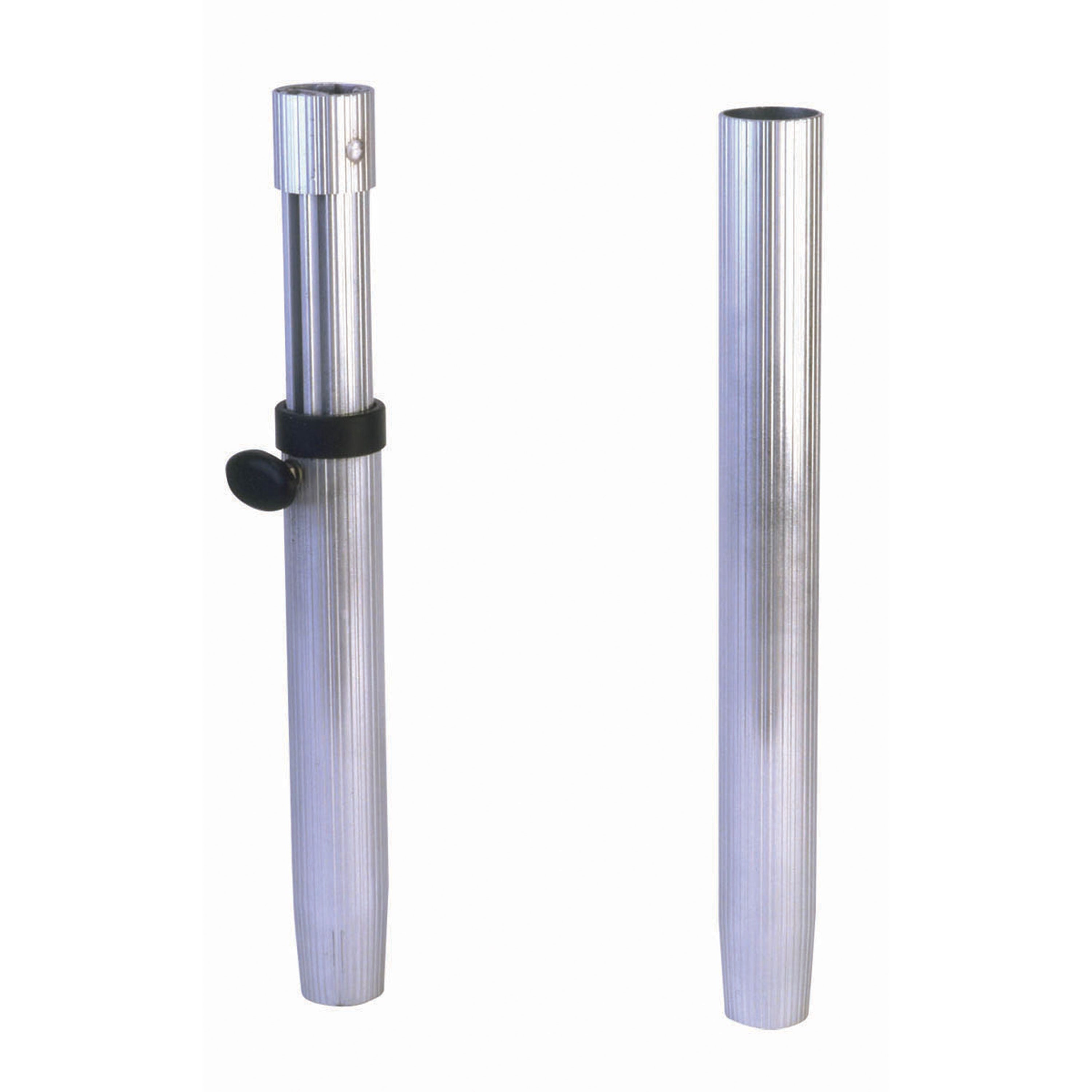 Garelick 75446 Ribbed 2-7/8 Fixed Height Stanchion Post - 28