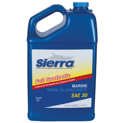 Sierra 18-9410-4 SAE 30 Full Synthetic Marine Engine Oil - 5 Quart
