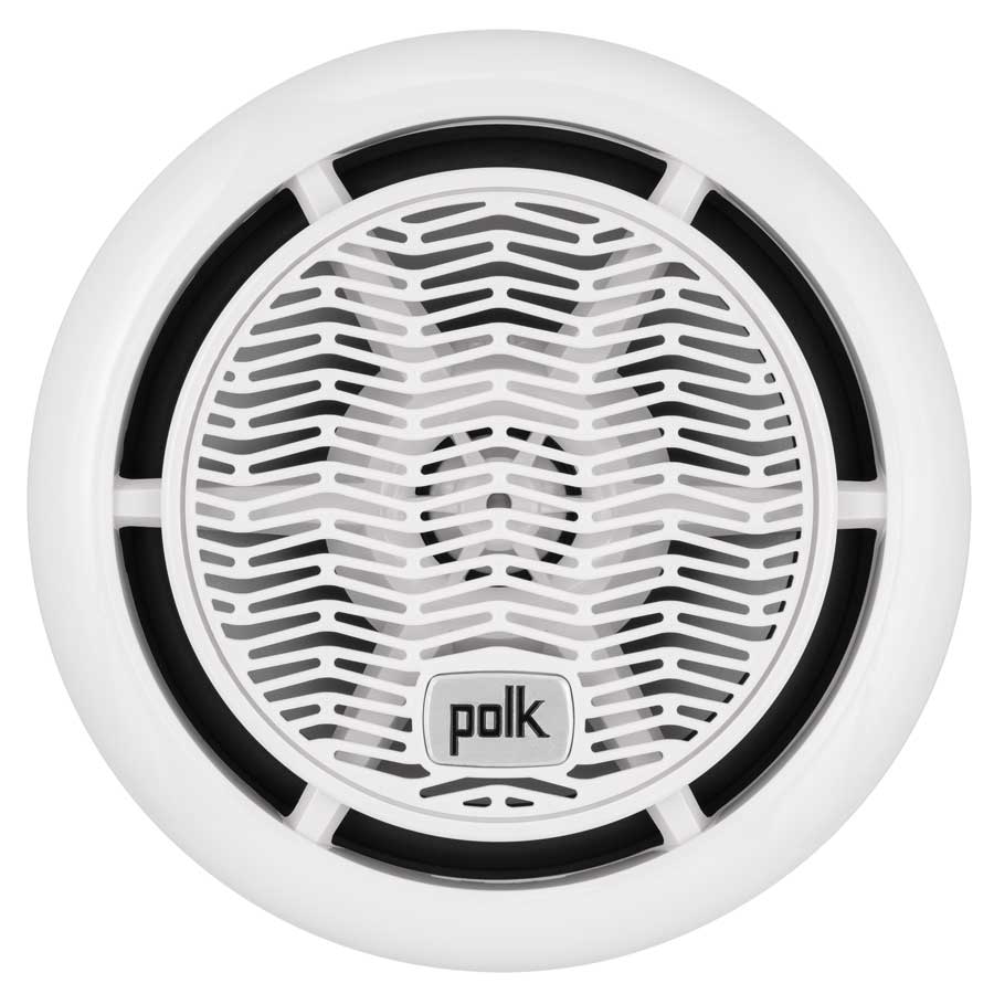 Polk UMS66WR Ultramarine Coaxial Speaker - 6.6", White