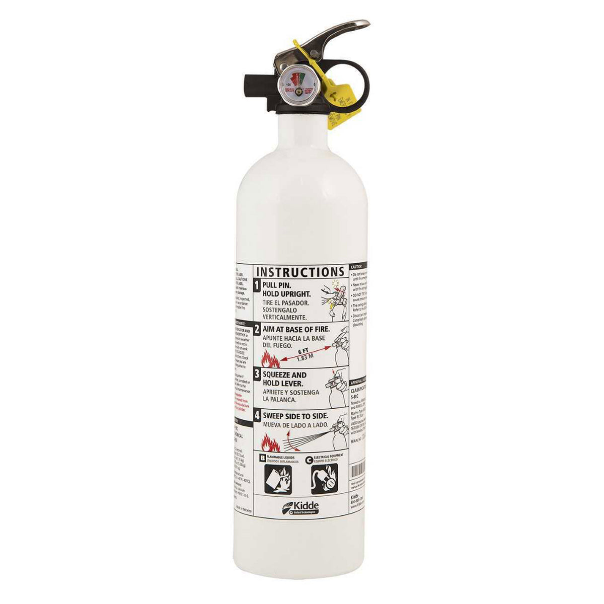 Kidde 21028230 Fire Extinguisher PWC Mariner